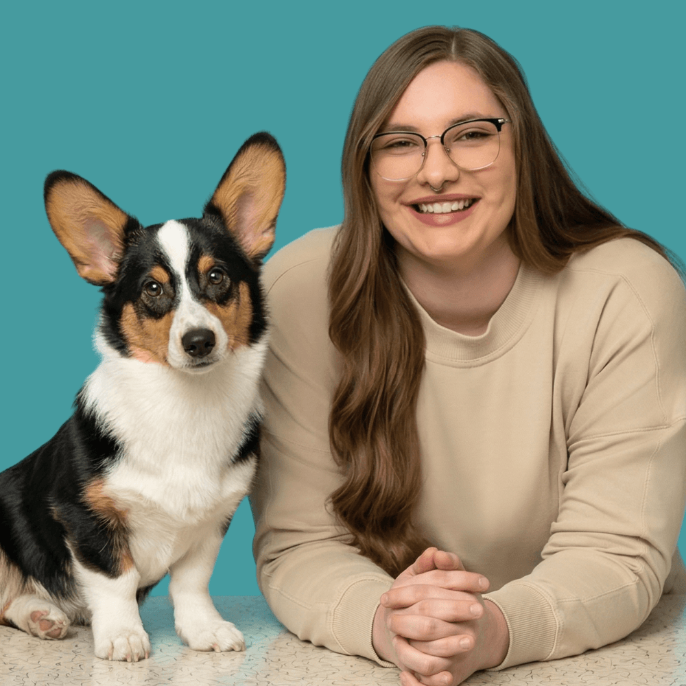 Good Clean Dog Groomer Arrianna and her Corgi Meave