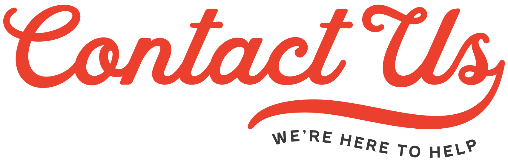 contact us - we're here to help